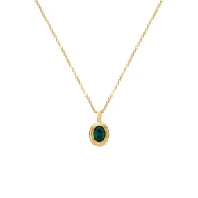 Ingrid Necklace - Emerald Green