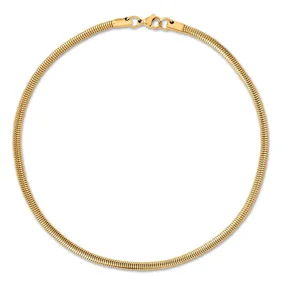 Candice Round Snake Chain Necklace