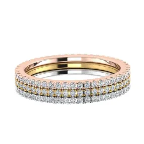 Diamond Eternity Stacking Rings