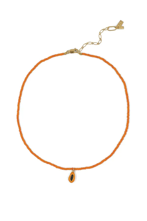 DUA Papaya Choker GOLD