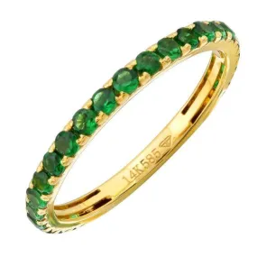 Gemstones Eternity Rings