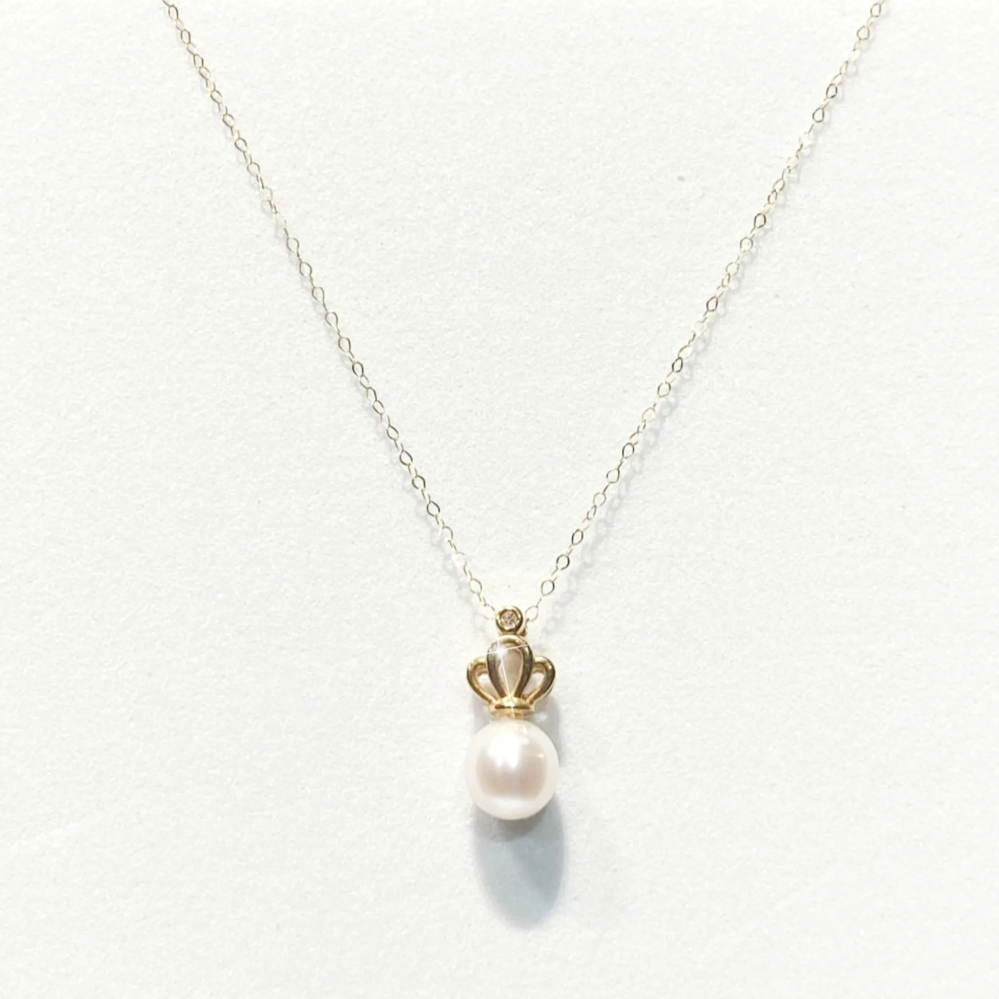 #GOLD2024 | 18K Fresh Water Pearl Crown Necklace