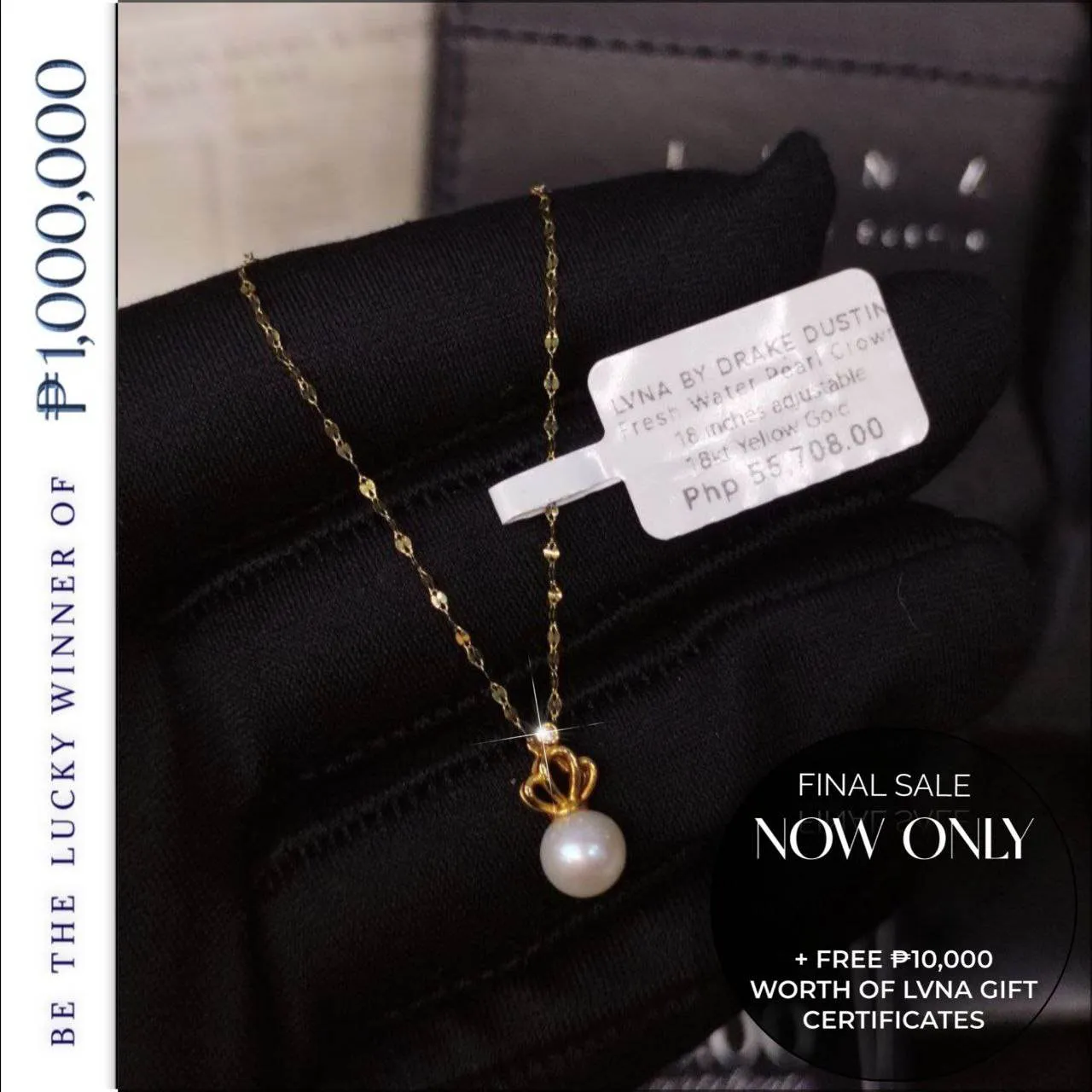 #GOLD2024 | 18K Fresh Water Pearl Crown Necklace