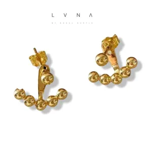 #GOLD2024 | 18K Golden Bubble Earrings