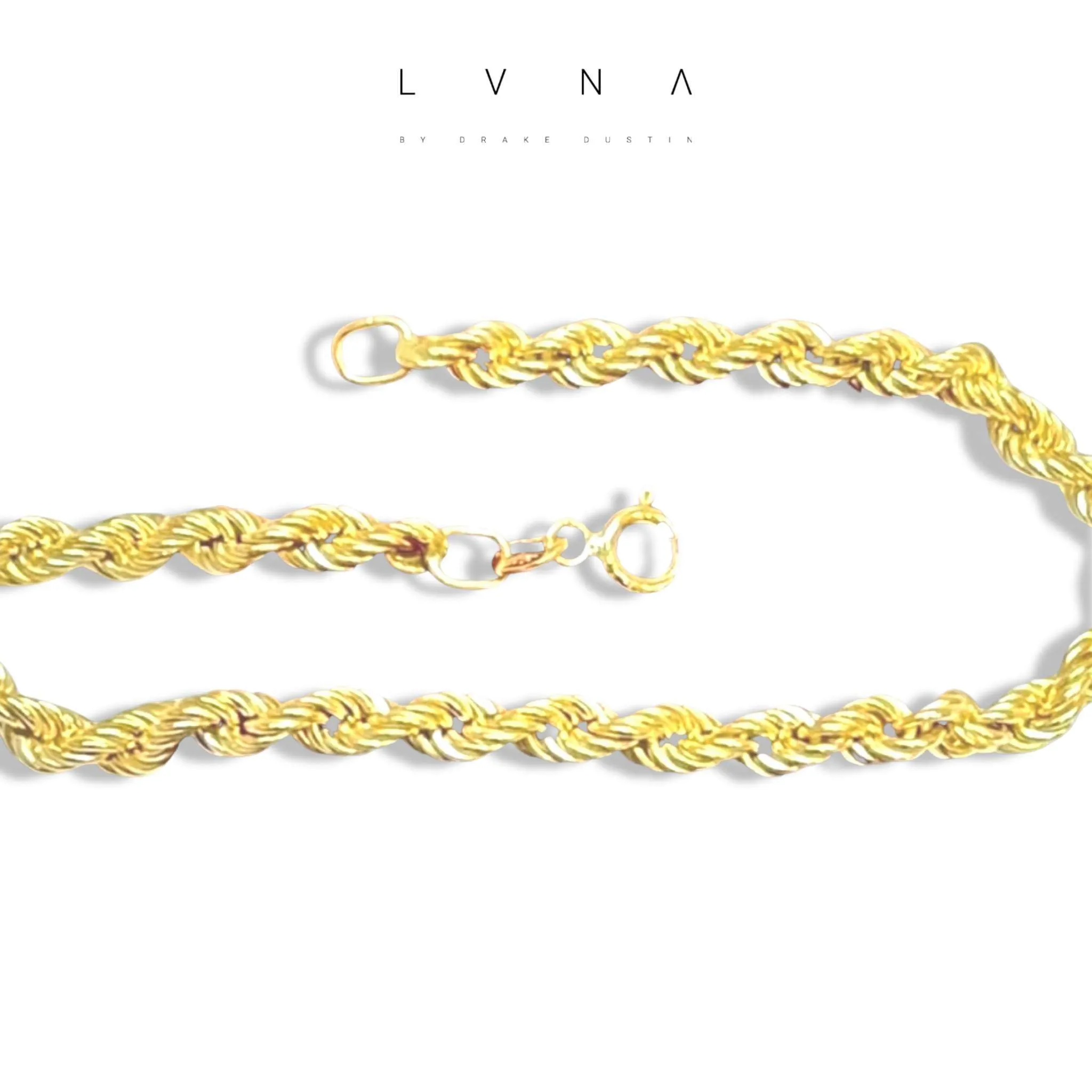 #GOLD2024 | 18K Golden Unisex Rope Bracelet