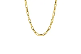 Stylish Open-Link Chain Necklace